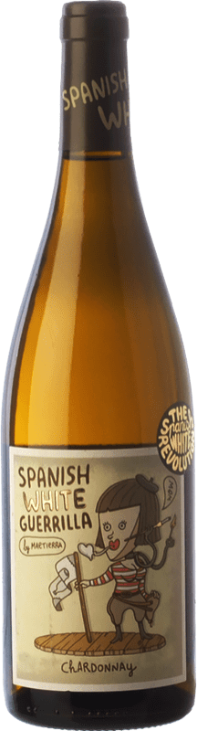7,95 € | Vinho branco Castillo de Maetierra Spanish White Guerrilla I.G.P. Vino de la Tierra Valles de Sadacia La Rioja Espanha Chardonnay 75 cl