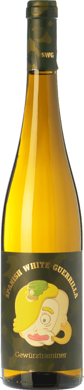 5,95 € | White wine Castillo de Maetierra Spanish White Guerrilla I.G.P. Vino de la Tierra Valles de Sadacia The Rioja Spain Gewürztraminer Bottle 75 cl
