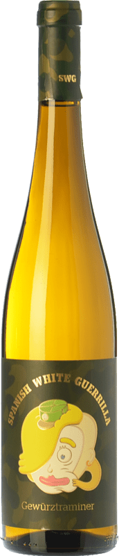 12,95 € Spedizione Gratuita | Vino bianco Castillo de Maetierra Spanish White Guerrilla I.G.P. Vino de la Tierra Valles de Sadacia