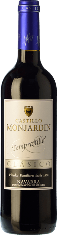 6,95 € | 红酒 Castillo de Monjardín 年轻的 D.O. Navarra 纳瓦拉 西班牙 Tempranillo 75 cl