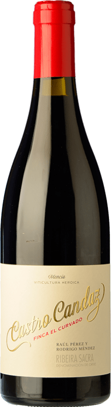 21,95 € Free Shipping | Red wine Castro Candaz Finca El Curvado Crianza D.O. Ribeira Sacra Galicia Spain Mencía Bottle 75 cl