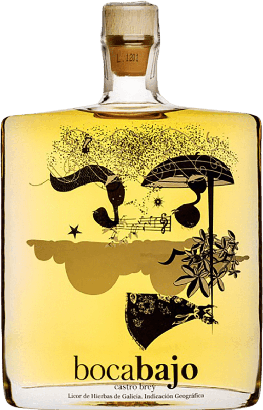 41,95 € | Licor de Hierbas CastroBrey Bocabajo D.O. Orujo de Galicia Galicia España Botella Medium 50 cl
