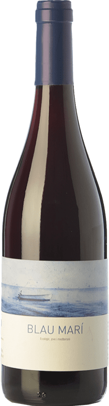 8,95 € Free Shipping | Red wine Celler 9+ Blau Marí Joven D.O. Tarragona Catalonia Spain Grenache, Cabernet Sauvignon Bottle 75 cl