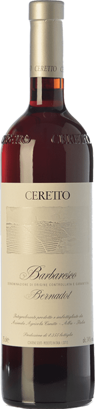 127,95 € Free Shipping | Red wine Ceretto Bernardot D.O.C.G. Barbaresco Piemonte Italy Nebbiolo Bottle 75 cl