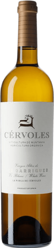 27,95 € Free Shipping | White wine Cérvoles Blanc Crianza D.O. Costers del Segre Catalonia Spain Macabeo, Chardonnay Magnum Bottle 1,5 L