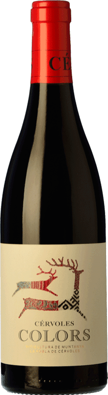 10,95 € | Red wine Cérvoles Colors Young D.O. Costers del Segre Catalonia Spain Tempranillo, Merlot, Syrah, Grenache, Cabernet Sauvignon 75 cl