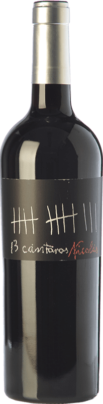 10,95 € | Red wine César Príncipe 13 Cántaros Nicolás Young D.O. Cigales Castilla y León Spain Tempranillo Bottle 75 cl