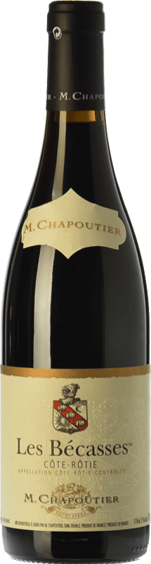 84,95 € | Vin rouge Michel Chapoutier Les Bécasses Crianza A.O.C. Côte-Rôtie Rhône France Syrah 75 cl