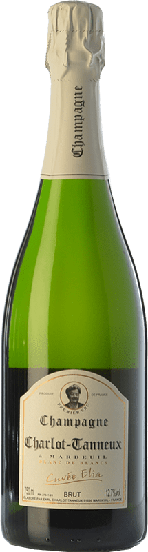 Envoi gratuit | Blanc mousseux Charlot-Tanneux Cuvée Élia Blanc de Blancs A.O.C. Champagne Champagne France Chardonnay 75 cl