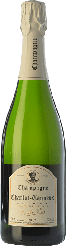 47,95 € Spedizione Gratuita | Spumante Bianco Charlot-Tanneux Élia Cuvée, Blanc de Blancs A.O.C. Champagne Eco — Biologico