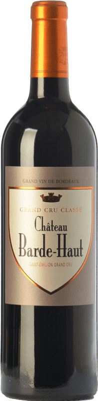 44,95 € | Red wine Château Barde-Haut Aged A.O.C. Saint-Émilion Grand Cru Bordeaux France Merlot, Cabernet Franc Bottle 75 cl