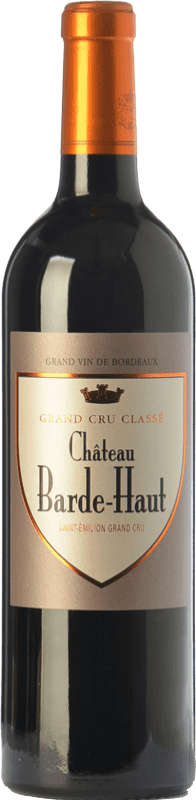 44,95 € Бесплатная доставка | Красное вино Château Barde-Haut старения A.O.C. Saint-Émilion Grand Cru