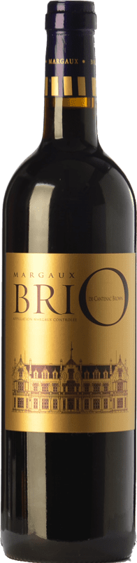31,95 € | Red wine Château Cantenac-Brown Brio Aged A.O.C. Margaux Bordeaux France Merlot, Cabernet Sauvignon, Cabernet Franc Bottle 75 cl