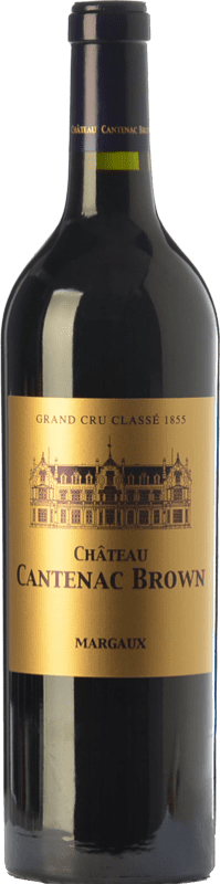 59,95 € Free Shipping | Red wine Château Cantenac-Brown Crianza A.O.C. Margaux Bordeaux France Merlot, Cabernet Sauvignon Bottle 75 cl