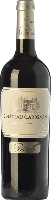 21,95 € | Red wine Château Carignan Prima Aged A.O.C. Cadillac Bordeaux France Merlot Bottle 75 cl