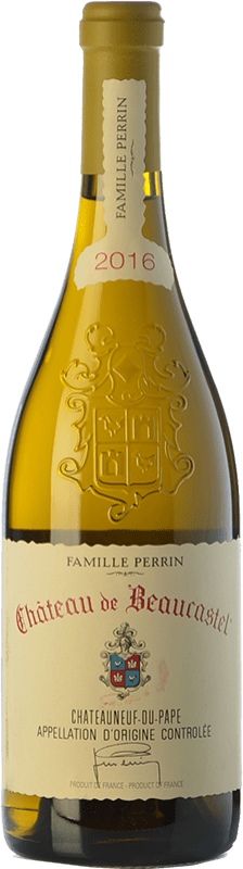 98,95 € | White wine Château Beaucastel Blanc Aged A.O.C. Châteauneuf-du-Pape Rhône France Grenache White, Roussanne, Bourboulenc, Clairette Blanche, Picardan Bottle 75 cl