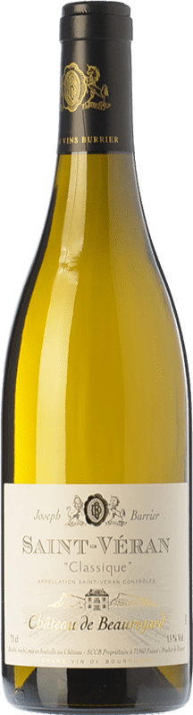 19,95 € | White wine Château de Beauregard Saint Véran A.O.C. Bourgogne Burgundy France Chardonnay Bottle 75 cl