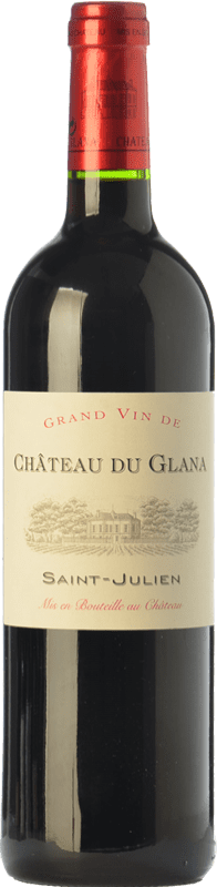 36,95 € | Red wine Château du Glana Crianza A.O.C. Saint-Julien Bordeaux France Merlot, Cabernet Sauvignon Bottle 75 cl