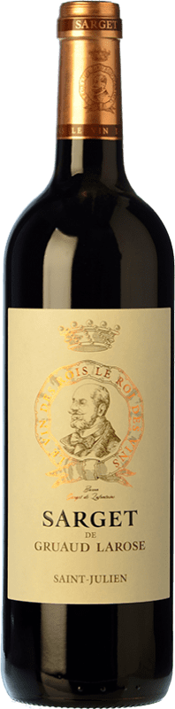 25,95 € | Red wine Château Gruaud Larose Sarget Aged A.O.C. Saint-Julien Bordeaux France Merlot, Cabernet Sauvignon, Cabernet Franc, Petit Verdot 75 cl