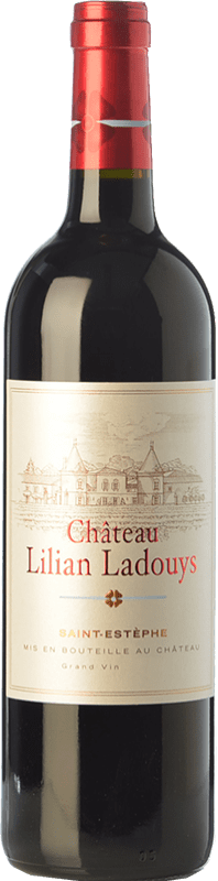 26,95 € Free Shipping | Red wine Château Lilian-Ladouys Crianza A.O.C. Saint-Estèphe Bordeaux France Merlot, Cabernet Sauvignon, Cabernet Franc, Petit Verdot Bottle 75 cl