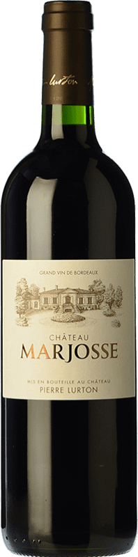 13,95 € | Красное вино Château Marjosse старения A.O.C. Bordeaux Бордо Франция Merlot, Cabernet Sauvignon, Cabernet Franc, Malbec 75 cl