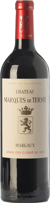 57,95 € | Vino tinto Château Marquis de Terme Crianza A.O.C. Margaux Burdeos Francia Merlot, Cabernet Sauvignon, Petit Verdot 75 cl