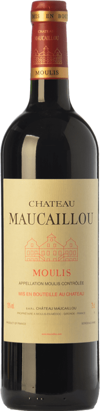 Envoi gratuit | Vin rouge Château Maucaillou Crianza A.O.C. Moulis-en-Médoc Bordeaux France Merlot, Cabernet Sauvignon, Petit Verdot 75 cl