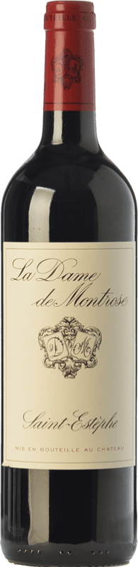 41,95 € Free Shipping | Red wine Château Montrose La Dame Crianza A.O.C. Saint-Estèphe Bordeaux France Merlot, Cabernet Sauvignon Bottle 75 cl