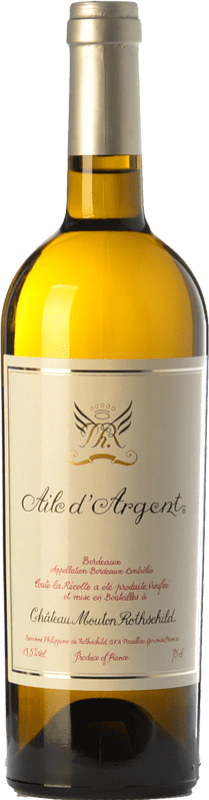 免费送货 | 白葡萄酒 Château Mouton-Rothschild Aile d'Argent Crianza — 陈酿 A.O.C. Bordeaux 波尔多 法国 Sémillon — 赛美蓉, Muscadelle — 密斯卡黛尔, Sauvignon — 苏维浓 75 cl