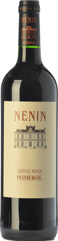 92,95 € | Red wine Château Nénin Aged A.O.C. Pomerol Bordeaux France Merlot, Cabernet Franc 75 cl