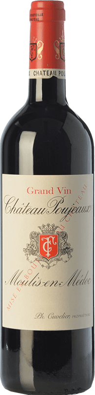 56,95 € 免费送货 | 红葡萄酒 Château Poujeaux Crianza — 陈酿 A.O.C. Moulis-en-Médoc