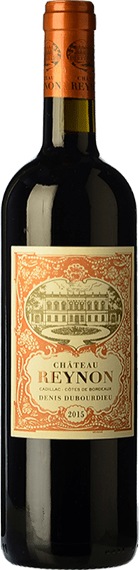 21,95 € Free Shipping | Red wine Château Reynon Crianza A.O.C. Cadillac Bordeaux France Merlot, Cabernet Sauvignon, Petit Verdot Bottle 75 cl