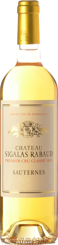 Бесплатная доставка | Сладкое вино Château Sigalas Rabaud A.O.C. Sauternes Бордо Франция Sémillon, Sauvignon 75 cl