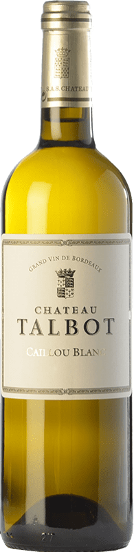 61,95 € | Белое вино Château Talbot Caillou Blanc старения A.O.C. Bordeaux Бордо Франция Sémillon, Sauvignon 75 cl