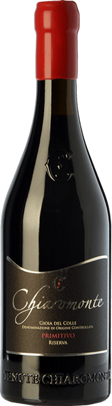 89,95 € | Red wine Chiaromonte Riserva Reserva D.O.C. Gioia del Colle Puglia Italy Primitivo Bottle 75 cl