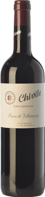 12,95 € Free Shipping | Red wine Chivite Finca de Villatuerta Syrah-Garnacha Aged D.O. Navarra
