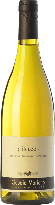 Spedizione Gratuita | Vino bianco Mariotto Pitasso D.O.C. Colli Tortonesi Piemonte Italia Timorasso 75 cl