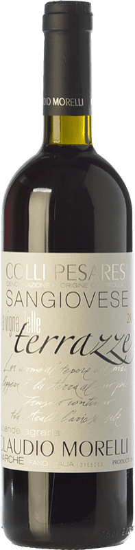 Spedizione Gratuita | Vino rosso Claudio Morelli Vigna delle Terrazze D.O.C. Colli Pesaresi Marche Italia Sangiovese 75 cl