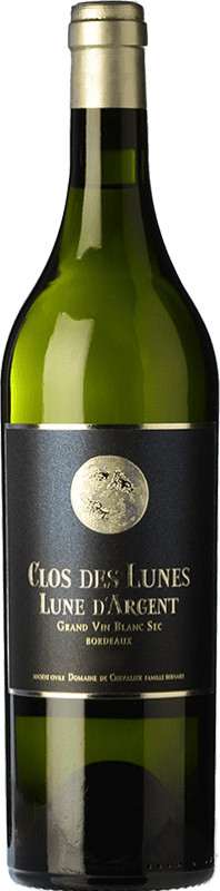 送料無料 | 白ワイン Clos des Lunes Lune d'Argent 高齢者 A.O.C. Bordeaux ボルドー フランス Sémillon, Sauvignon 75 cl