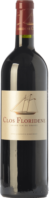 24,95 € | Red wine Clos Floridène Crianza A.O.C. Graves Bordeaux France Merlot, Cabernet Sauvignon, Cabernet Franc Bottle 75 cl