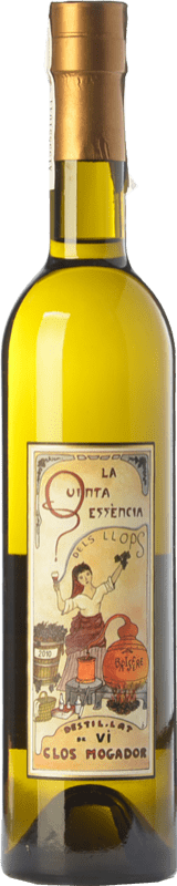 75,95 € Envio grátis | Aguardente Orujo Clos Mogador La Quinta Essència dels Llops Destil·lat de Vi Garrafa Medium 50 cl