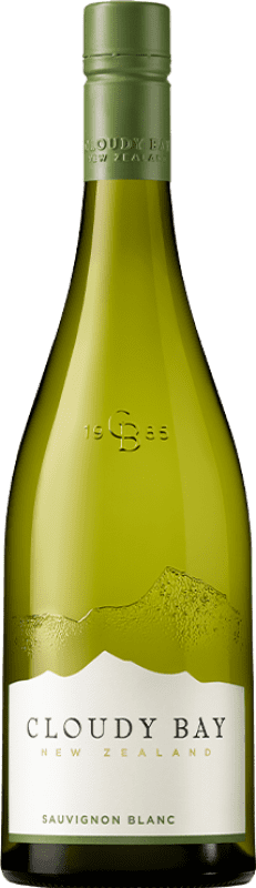 Free Shipping | White wine Cloudy Bay I.G. Marlborough Marlborough New Zealand Sauvignon White 75 cl