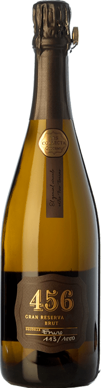 193,95 € | White sparkling Codorníu Ars Collecta 456 Brut Grand Reserve D.O. Cava Catalonia Spain Pinot Black, Xarel·lo, Chardonnay 75 cl