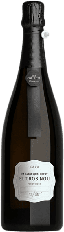 Envio grátis | Espumante branco Codorníu Finca El Tros Nou Brut Grande Reserva D.O. Cava Catalunha Espanha Pinot Preto 75 cl