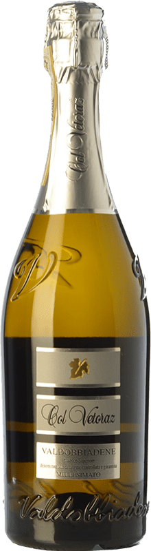 Бесплатная доставка | Белое игристое Col Vetoraz сухой D.O.C.G. Prosecco di Conegliano-Valdobbiadene Treviso Италия Glera 75 cl