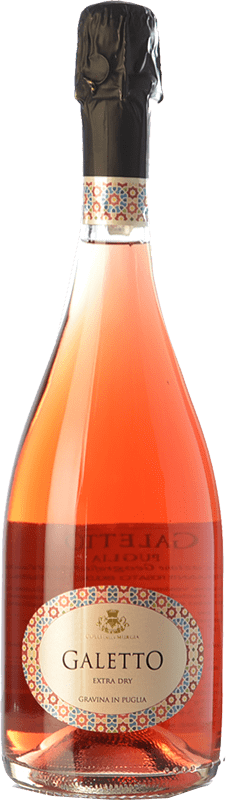 14,95 € 免费送货 | 玫瑰气泡酒 Colli della Murgia Galetto Rosé 干 I.G.T. Puglia