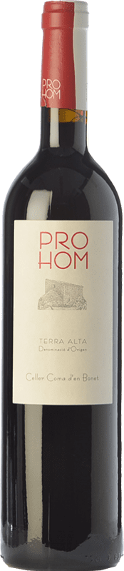 12,95 € 免费送货 | 红酒 Coma d'en Bonet Prohom Negre 年轻的 D.O. Terra Alta