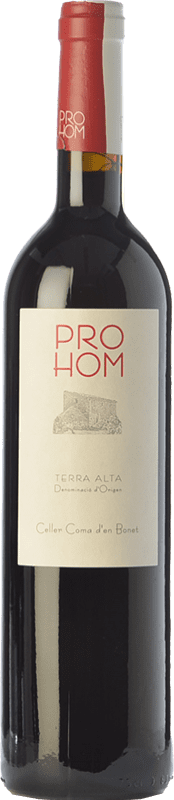 9,95 € | Vin rouge Coma d'en Bonet Prohom Negre Jeune D.O. Terra Alta Catalogne Espagne Syrah, Grenache, Cabernet Sauvignon 75 cl