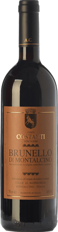 75,95 € Spedizione Gratuita | Vino rosso Conti Costanti D.O.C.G. Brunello di Montalcino