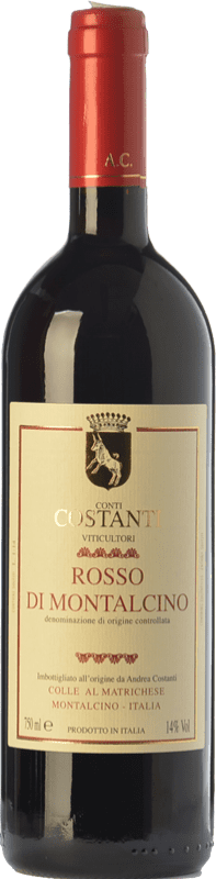 34,95 € Free Shipping | Red wine Conti Costanti D.O.C. Rosso di Montalcino Tuscany Italy Sangiovese Bottle 75 cl